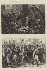 Maltrato a los judíos en Rusia de Johann Nepomuk Schonberg